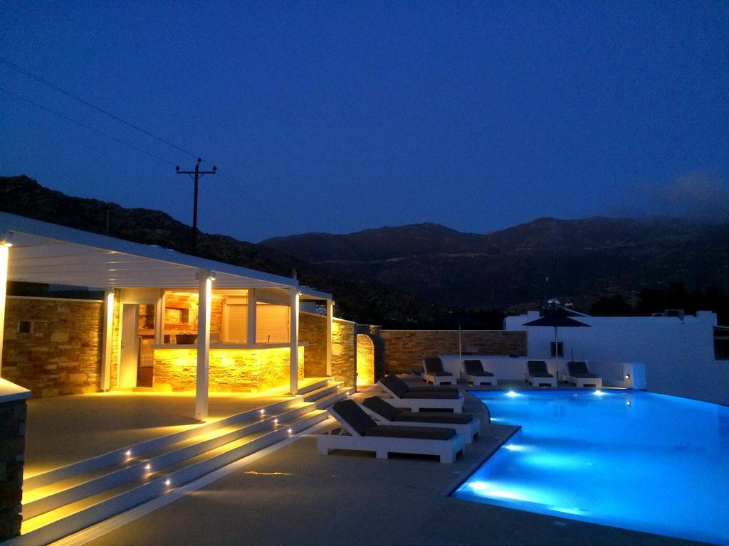 Galaxy Hotel Mylopotas Exterior photo