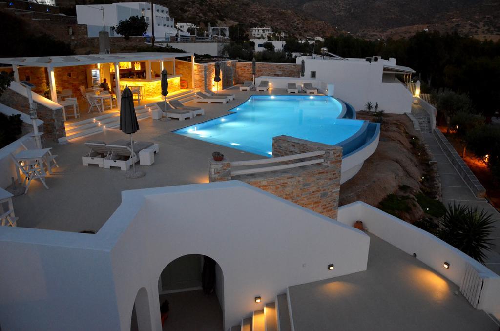 Galaxy Hotel Mylopotas Exterior photo